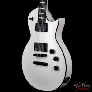 ESP USA Eclipse EMG Pickups Ebony Fingerboard Pearl White - Image 2