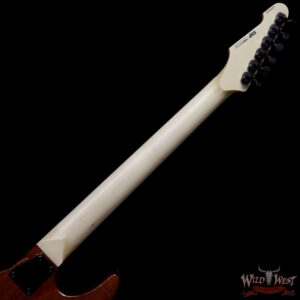 ESP USA M-II Floyd Rose Koa Top with Ebony Fretboard Natural - Image 8