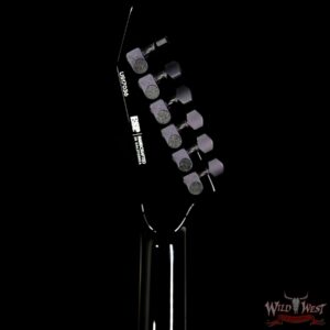ESP USA M-II Neck NTB Floyd Rose Thru Body Ebony Fretboard EMG Pickup Black - Image 10