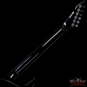 ESP USA M-II Neck NTB Floyd Rose Thru Body Ebony Fretboard EMG Pickup Black - Image 11