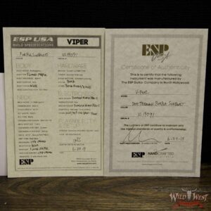 ESP USA Viper Flame Maple Top Ebony Fingerboard Purple Sunburst - Image 14