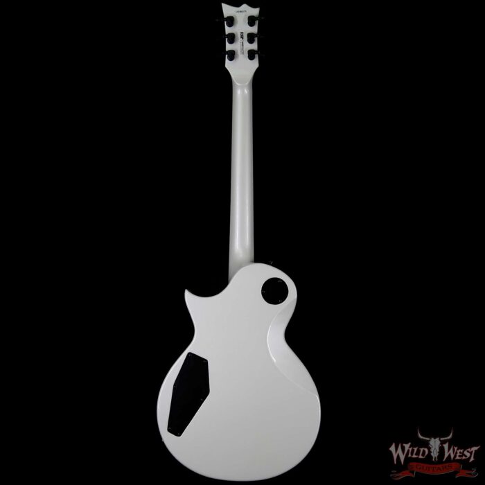 ESP USA Eclipse Hardtail Ebony Fretboard with Seymour Duncan Saturday Night Special Pickups Pearl White - Image 5