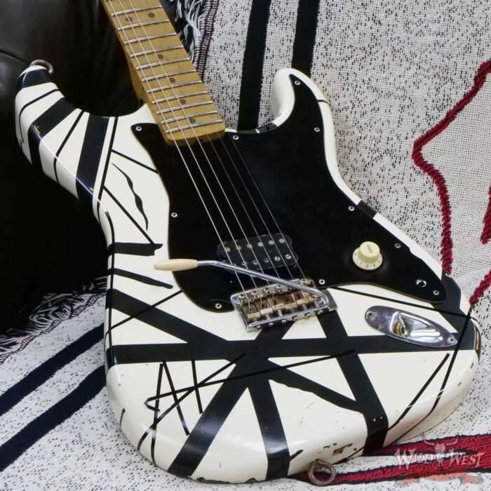 EVH Limited Edition ‘78 Eruption Relic Black & White Striped - Image 8