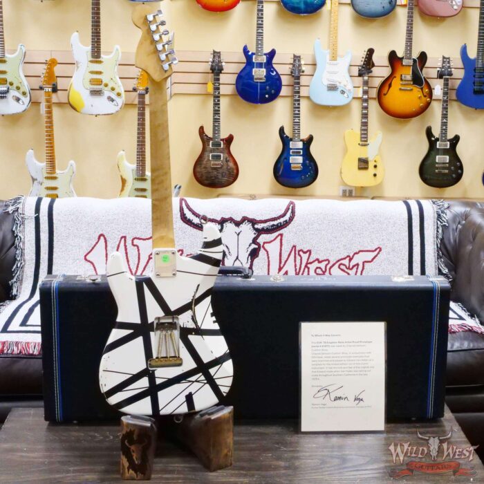 EVH Limited Edition ‘78 Eruption Relic Black & White Striped - Image 9