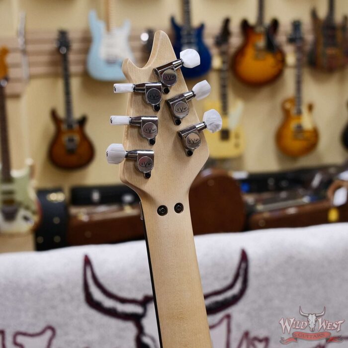 EVH Wolfgang USA Ebony Fingerboard 5A Flame Top 3-Tone Burst 7.65 LBS - Image 10
