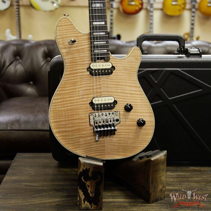 2016 EVH Wolfgang USA 5A Flame Maple Top Natural - Image 8