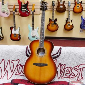 Paul Reed Smith PRS SE T40E Electric-Acoustic Solid Sitka Spruce with Ovangkol Tobacco Burst - Image 4