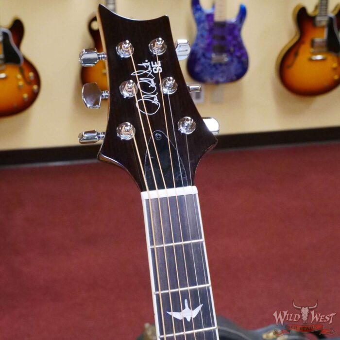 Paul Reed Smith PRS SE T40E Electric-Acoustic Solid Sitka Spruce with Ovangkol Tobacco Burst - Image 5