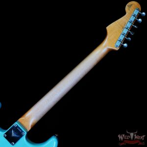 Fender Custom Shop Andy Hicks Masterbuilt 1964 Stratocaster Brazilian Rosewood Board Josefina Hand-Wound Pickups Joueneyman Relic Aged Daphne Blue - Image 5
