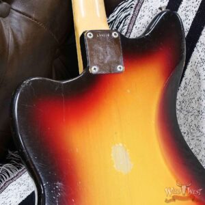 Original 1965 Fender Jazzmaster 3 Tone Sunburst 7.60 LBS - Image 13