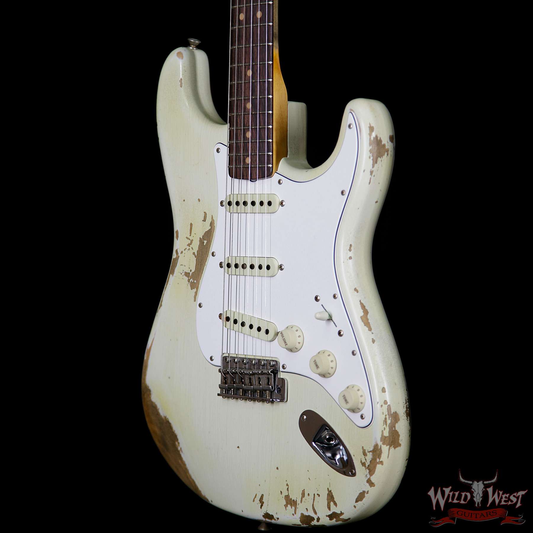 femdercs-1960stratohr-sfavw-cz531786-br__wwg.jpg Fender Custom Shop Summer Event LTD 1960 Stratocaster Heavy Relic Super Faded Aged Vintage White - Image 2