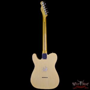 Fender Custom Shop 1952 Telecaster Relic Maple Neck & Fingerboard Nocaster Blonde - Image 6