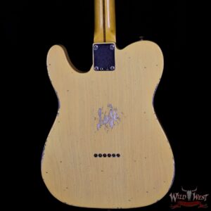 Fender Custom Shop 1952 Telecaster Relic Maple Neck & Fingerboard Nocaster Blonde - Image 7