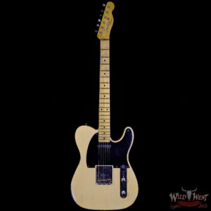 Fender Custom Shop 1952 Telecaster Relic Maple Neck & Fingerboard Nocaster Blonde - Image 5