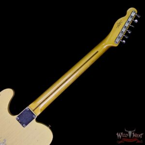 Fender Custom Shop 1952 Telecaster Relic Maple Neck & Fingerboard Nocaster Blonde - Image 13