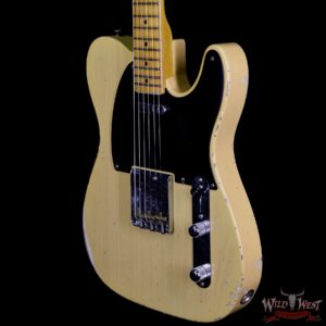 Fender Custom Shop 1952 Telecaster Relic Maple Neck & Fingerboard Nocaster Blonde - Image 2