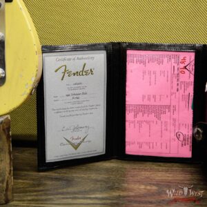 Fender Custom Shop 1952 Telecaster Relic Maple Neck & Fingerboard Nocaster Blonde - Image 8