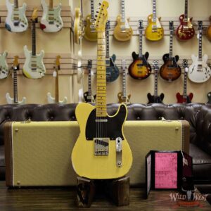 Fender Custom Shop 1952 Telecaster Relic Maple Neck & Fingerboard Nocaster Blonde - Image 12