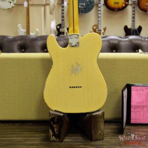 Fender Custom Shop 1952 Telecaster Relic Maple Neck & Fingerboard Nocaster Blonde - Image 15