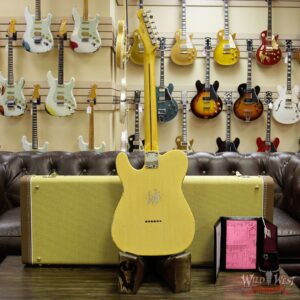Fender Custom Shop 1952 Telecaster Relic Maple Neck & Fingerboard Nocaster Blonde - Image 16