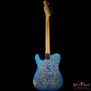 Fender Custom Shop 1952 Telecaster Relic Maple Neck Black Pickguard Blue Flower - Image 6