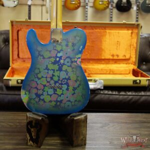 Fender Custom Shop 1952 Telecaster Relic Maple Neck Black Pickguard Blue Flower - Image 15
