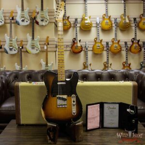 Fender Custom Shop 1952 Telecaster Relic Reissue 2 Tone Sunburst - Image 12