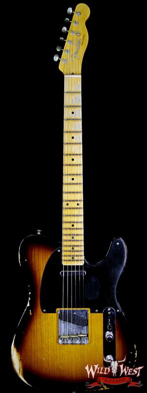 Fender Custom Shop 1952 Telecaster Relic Reissue 2 Tone Sunburst