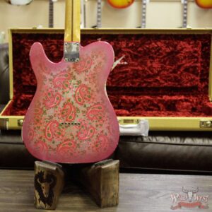 2018 Fender Custom Shop 1952 Telecaster Relic Maple Neck Black Pickguard Pink Paisley - Image 9