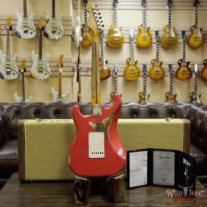 Fender Custom Shop 1957 Stratocaster Heavy Relic Maple Neck Fiesta Red - Image 14