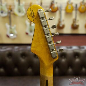 Fender Custom Shop 1957 Stratocaster Heavy Relic Maple Neck Fiesta Red - Image 10