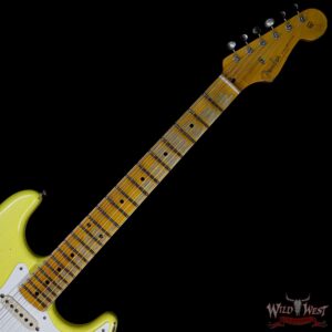 Fender Custom Shop 1957 Stratocaster Heavy Relic Maple Neck Graffiti Yellow - Image 9