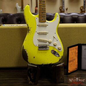 Fender Custom Shop 1957 Stratocaster Heavy Relic Maple Neck Graffiti Yellow - Image 12