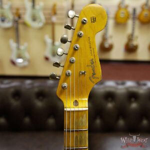 Fender Custom Shop 1957 Stratocaster Heavy Relic Maple Neck Graffiti Yellow - Image 8
