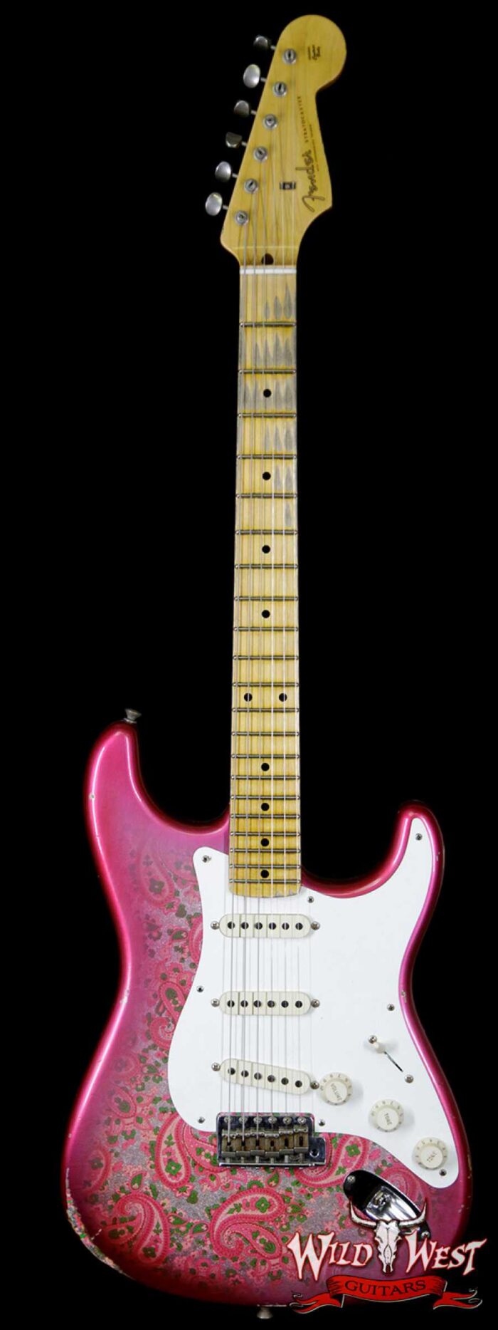 2018 Fender Custom Shop 1957 Stratocaster Relic Maple Neck Pink Paisley - Image 1