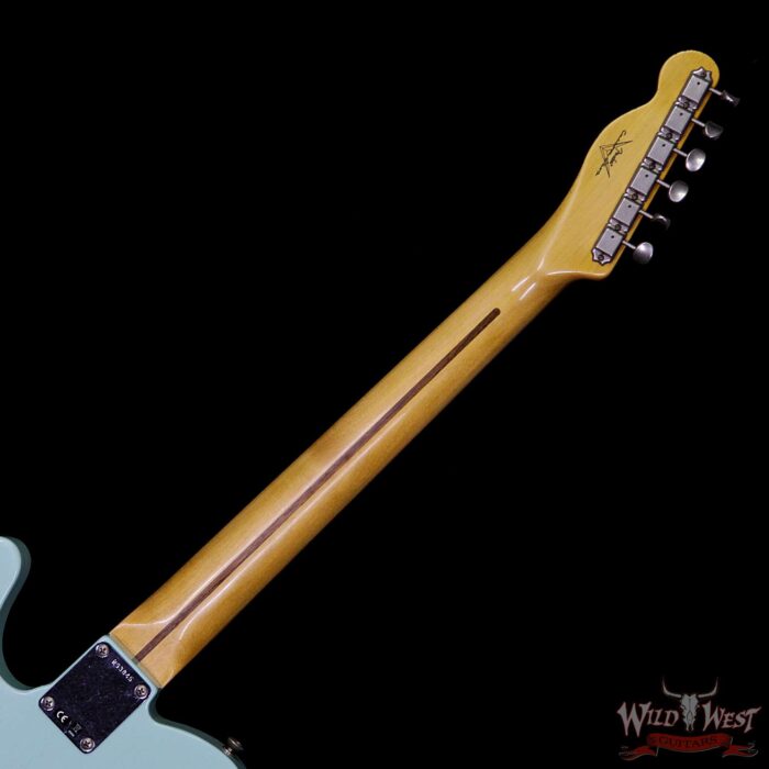 Fender Custom Shop 1958 Telecaster Custom Relic HH EVH Pickups Surf Green - Image 12