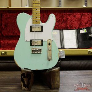 Fender Custom Shop 1958 Telecaster Custom Relic HH EVH Pickups Surf Green - Image 10
