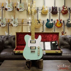 Fender Custom Shop 1958 Telecaster Custom Relic HH EVH Pickups Surf Green - Image 11