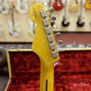 Fender Custom Shop 1958 Stratocaster Relic HSS EVH Pickup Maple Neck Fiesta Red - Image 13