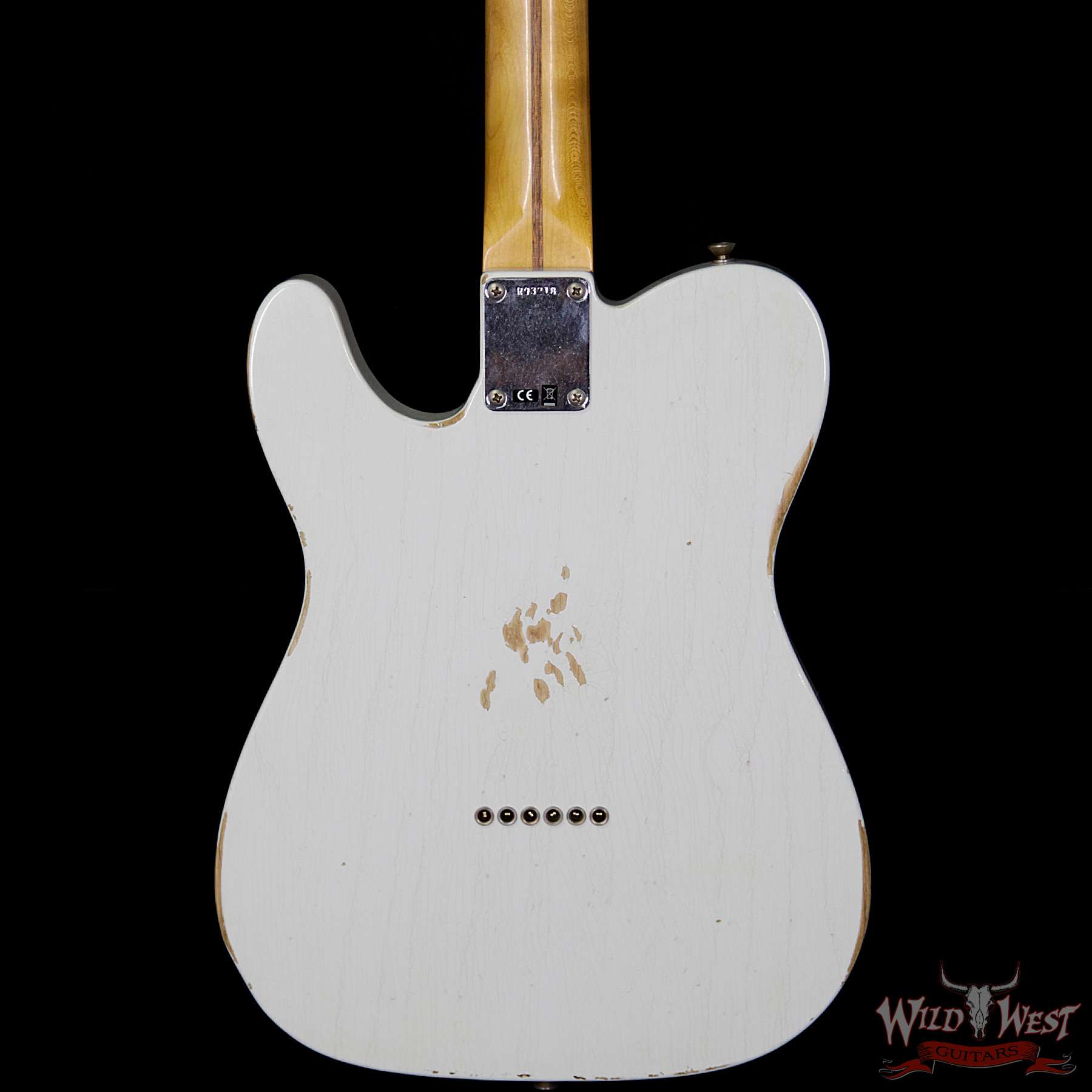 fender-1958tele-relic-hh-owt-r93218-bbb__wwg.jpg Fender Custom Shop 1958 Telecaster Custom Relic HH EVH Pickups Olympic White - Image 7