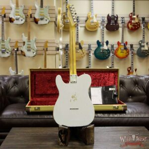 Fender Custom Shop 1958 Telecaster Custom Relic HH EVH Pickups Olympic White - Image 15