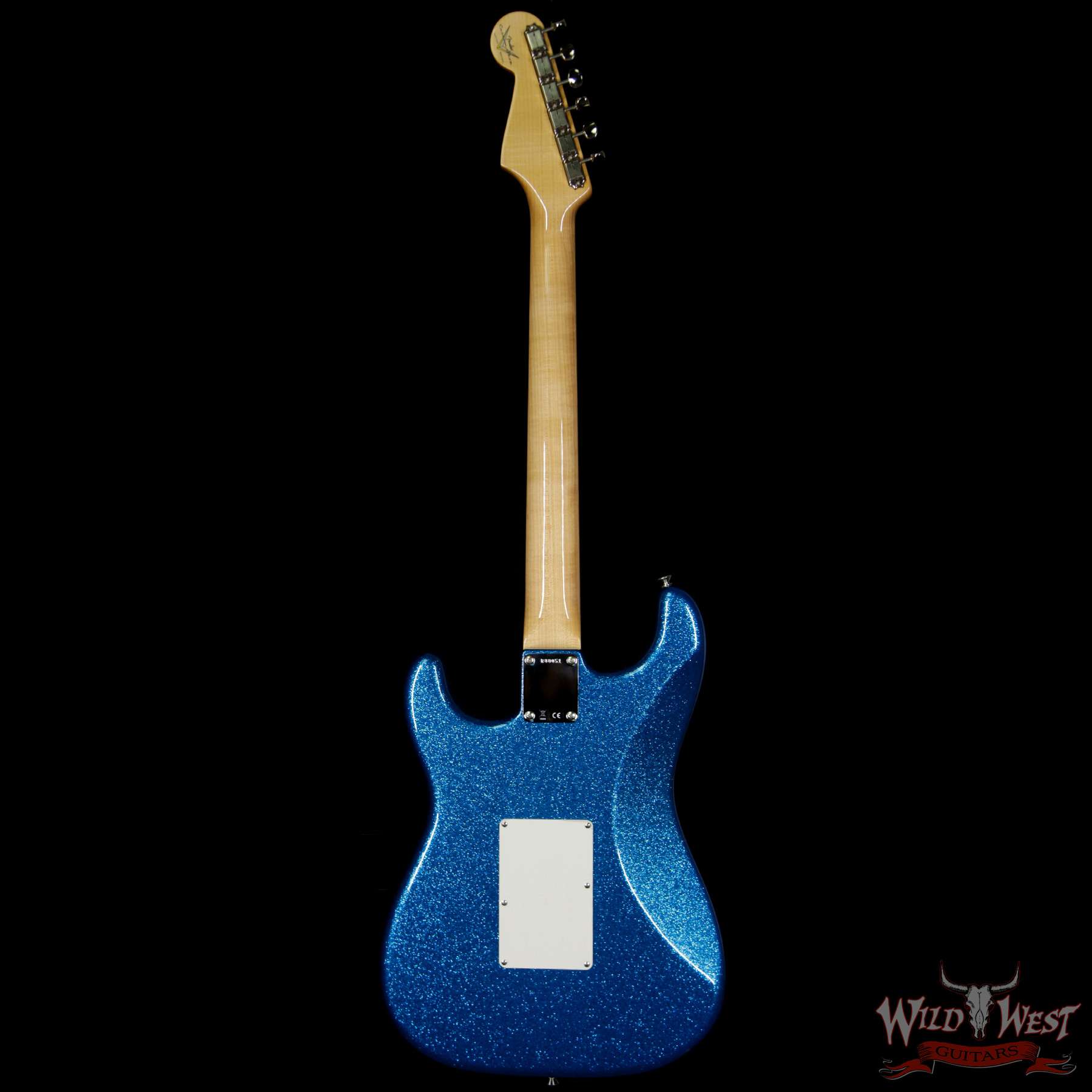 fender-1960strat-fr-hss-bluesparkle-r88051-bb__wwg.jpg 2017 Fender Custom Shop 1960 Stratocaster NOS Floyd Rose HSS Rosewood Fretboard Blue Sparkle - Image 5