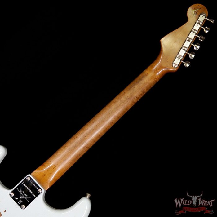 Fender Custom Shop 1960 Roasted Stratocaster Relic AAA Rosewood Fingerboard Faded Sonic Blue - Image 11