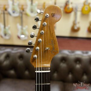 Fender Custom Shop 1960 Roasted Stratocaster Relic AAA Rosewood Fingerboard Faded Sonic Blue - Image 8