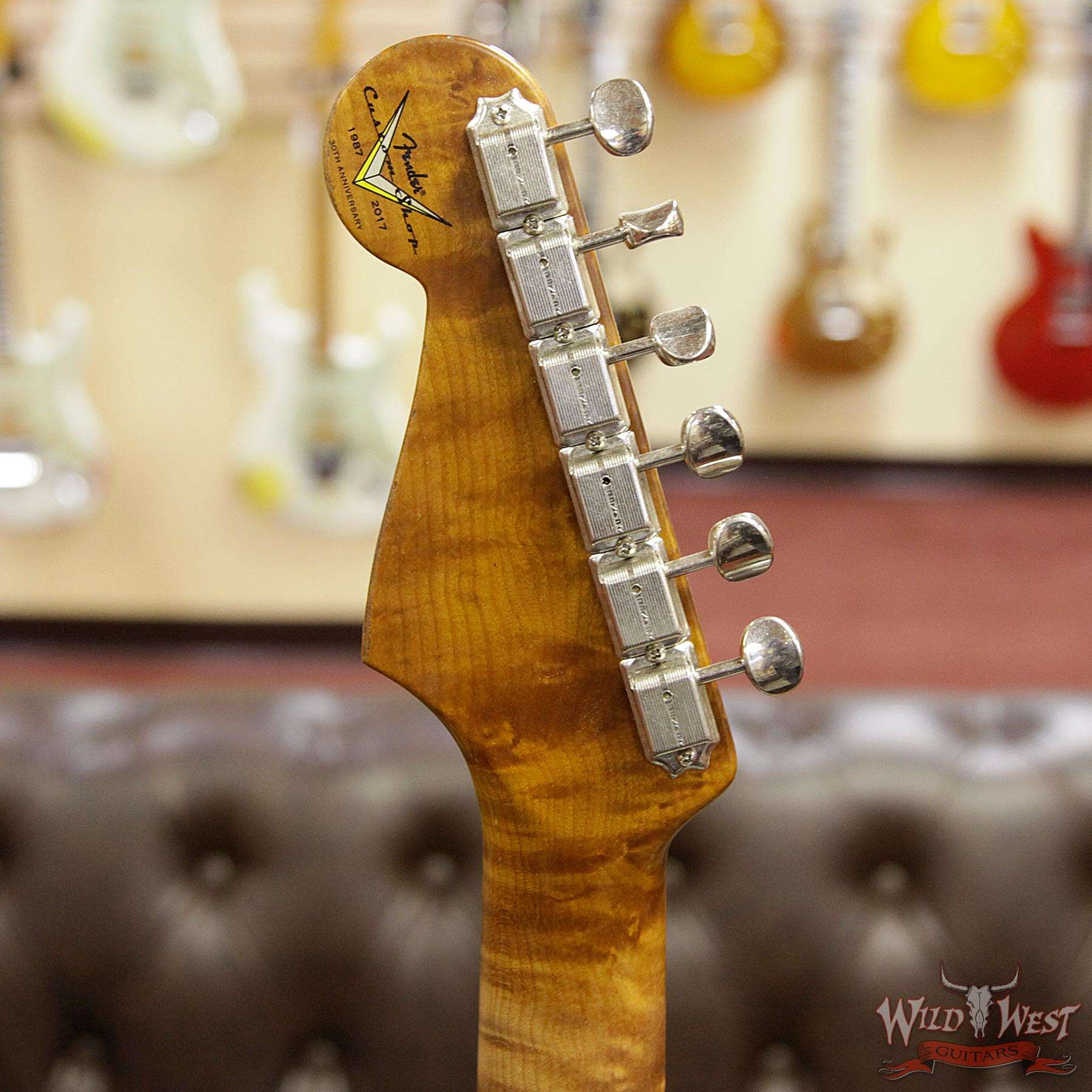 fender-1960strat-rstd-relic-rw-agedsurfgreen-cz538708-hb__wwg.jpg Fender Custom Shop 30th Anniversary 1960 Stratocaster Relic Roasted Birdseye Neck Rosewood Board Aged Surf Green - Image 14