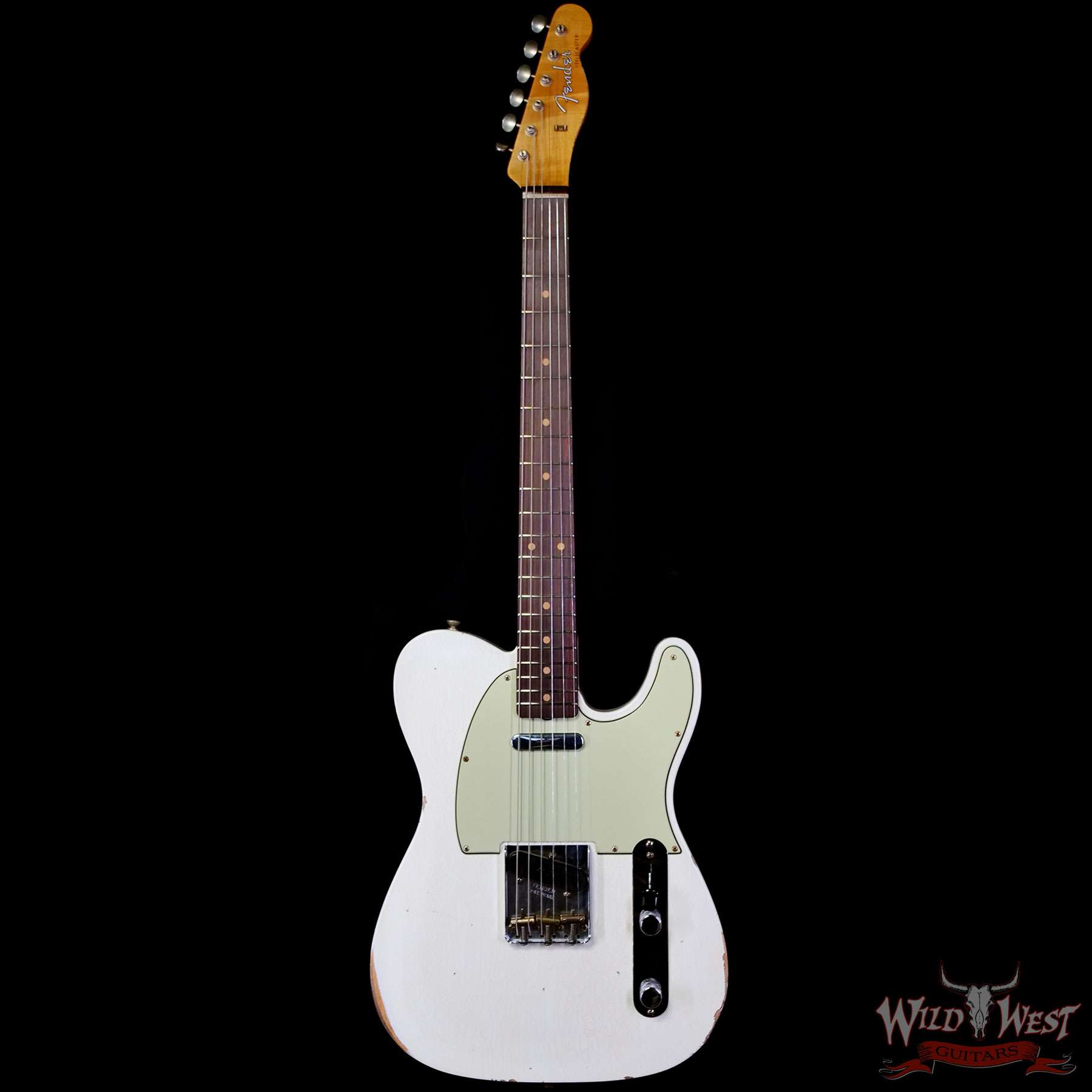 fender-1960tele-c1__wwg.jpg Fender Custom Shop Limiited Edition 1960 Telecaster Relic Aged Olympic White 7.30 LBS - Image 3