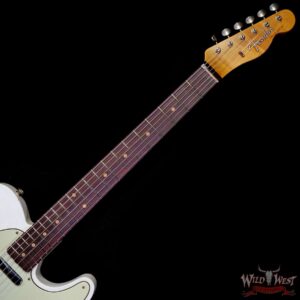 Fender Custom Shop Limiited Edition 1960 Telecaster Relic Aged Olympic White 7.30 LBS - Image 4