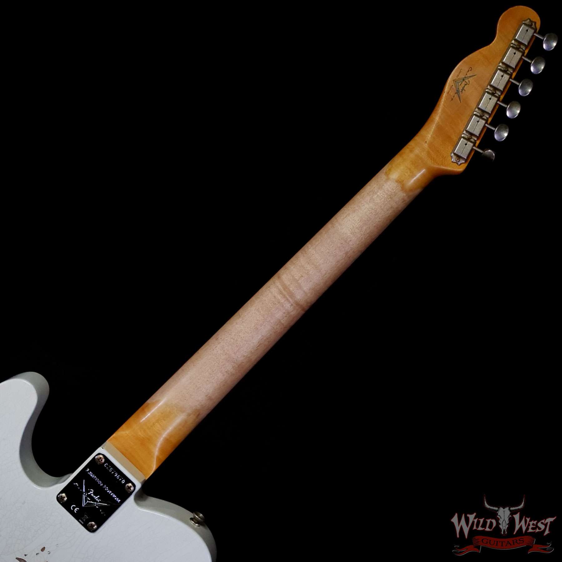 fender-1960tele-c3__wwg.jpg Fender Custom Shop Limiited Edition 1960 Telecaster Relic Aged Olympic White 7.30 LBS - Image 5