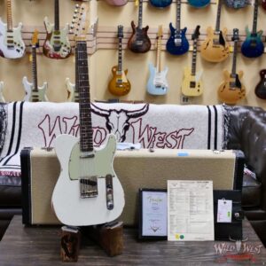 Fender Custom Shop Limiited Edition 1960 Telecaster Relic Aged Olympic White 7.30 LBS - Image 6