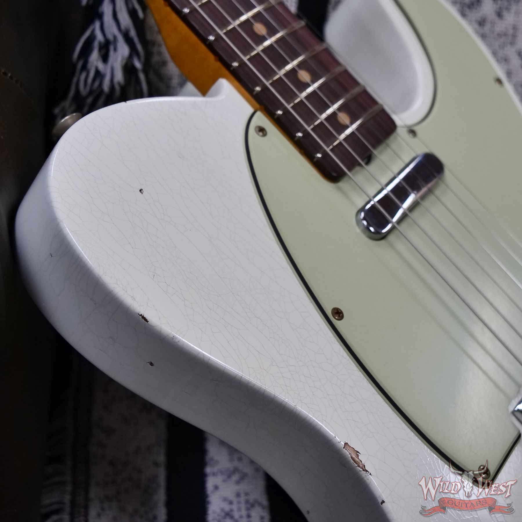 fender-1960tele-d7__wwg.jpg Fender Custom Shop Limiited Edition 1960 Telecaster Relic Aged Olympic White 7.30 LBS - Image 8